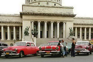 Куба, Гавана, старые автомобили