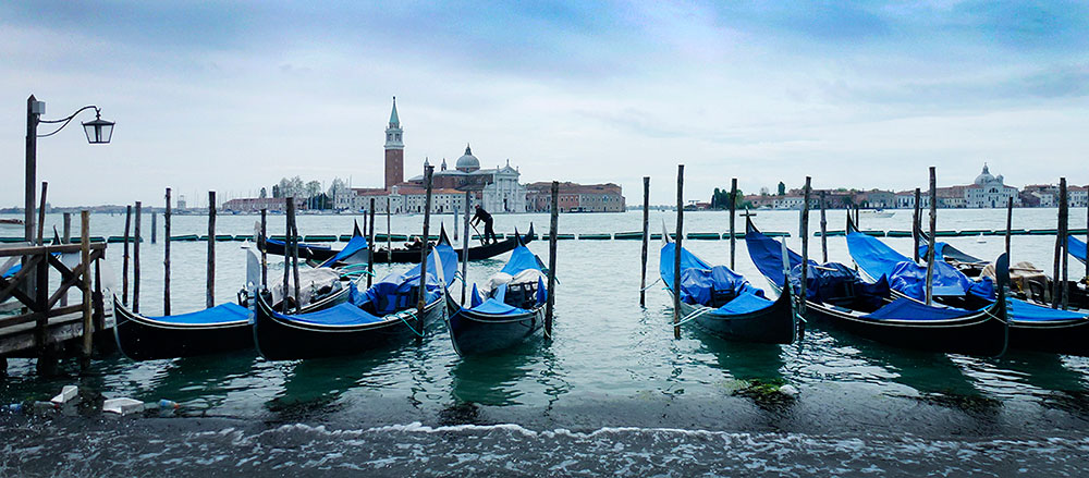 Венеция, гандолы
