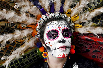 Мексика. Карнавал в День мёртвых