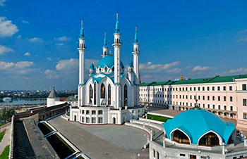 Казанскмй кремль, мечеть Кул Шариф
