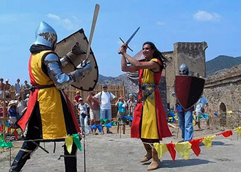 Генуэзский шлем - рыцарский фестиваль